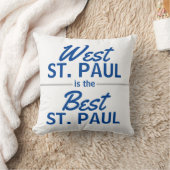 西セントポール最高のはセントポールである クッション (ブランケット)