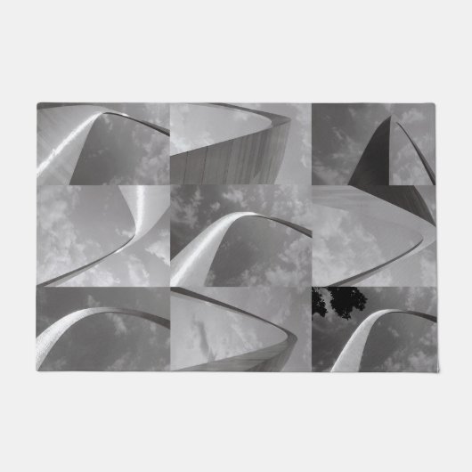 西セントルイスのアーチへの有名なゲートウェイ ドアマット (正面)