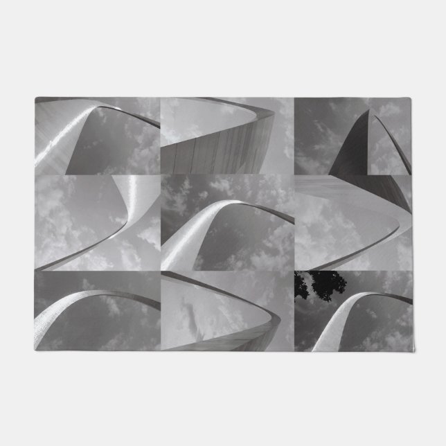 西セントルイスのアーチへの有名なゲートウェイ ドアマット (正面)