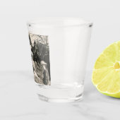 西ソルトグラスレートライドライビングランチストップング ショットグラス (右)
