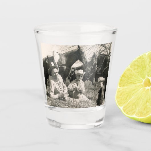 西ソルトグラスレートライドライビングランチストップング ショットグラス (正面)