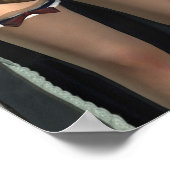 西タウンフォーク – 大きなカラーポスター ポスター (角)