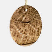 西ダイヤモンドバックラトルズナーク セラミックオーナメント (右)