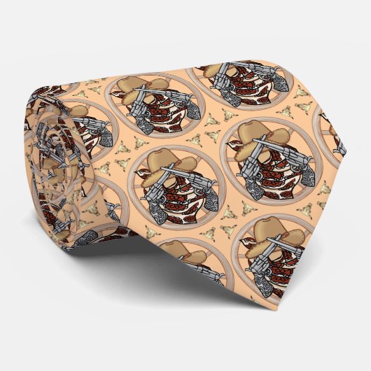 西テキサス州カウボーイ ネクタイ (ロール)