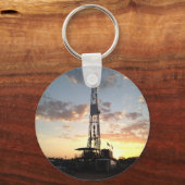 西テキサス州掘削装置 キーホルダー (正面)