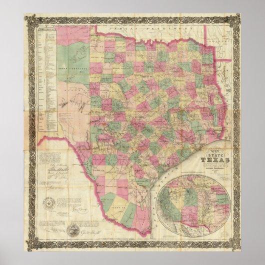 西テキサス州 ポスター (正面)