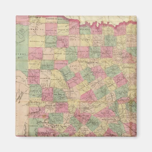 西テキサス州 マグネット (正面)