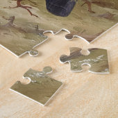 西トラゴパン、バードイラスト ジグソーパズル (側面)