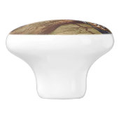 西トラゴパン、バードイラスト セラミックノブ (側面)