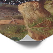 西トラゴパン、バードイラスト ポスター (角)