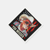 西トランプカウボーイ | ユー恋しく思トランプ2024 スタンダードカクテルナプキン (角)