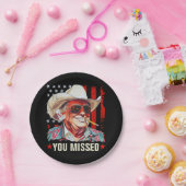 西トランプカウボーイ | ユー恋しく思トランプ2024 ペーパープレート (パーティー)