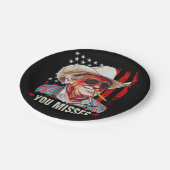 西トランプカウボーイ | ユー恋しく思トランプ2024 ペーパープレート (アングル)