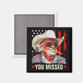 西トランプカウボーイ | ユー恋しく思トランプ2024 マグネット (正面/裏面)