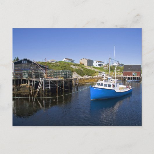 西ドーバー、ノバスコシア、カナダ。 ポストカード (正面)