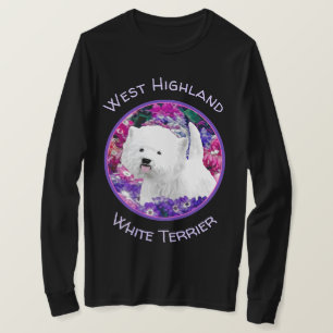 西ハイランド·ホワイト·テ絵画リアーの犬芸術 Tシャツ