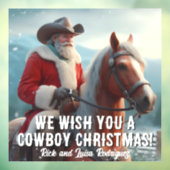 西ハットクリスマスのサンタクロース ウィンドウサイン (シート3)