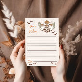 西ハロウィンカウボーイバースデーパーティー サンキューカード