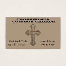 西バーンドウッドクロスとロープ