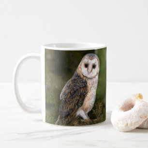 西バーンフクロウミグンド水彩絵画ズ コーヒーマグカップ