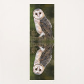 西バーンフクロウミグンド水彩絵画ズ  ヨガマット (正面)
