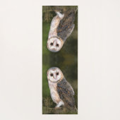 西バーンフクロウミグンド水彩絵画ズ  ヨガマット (裏面)
