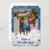 西ヒルズランチサラブレッド (正面/裏面)