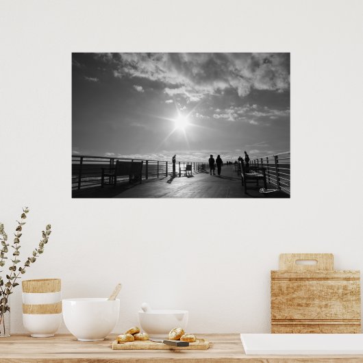 西ピア角度 ポスター (キッチン)