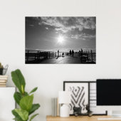 西ピア角度 ポスター (ホームオフィス)