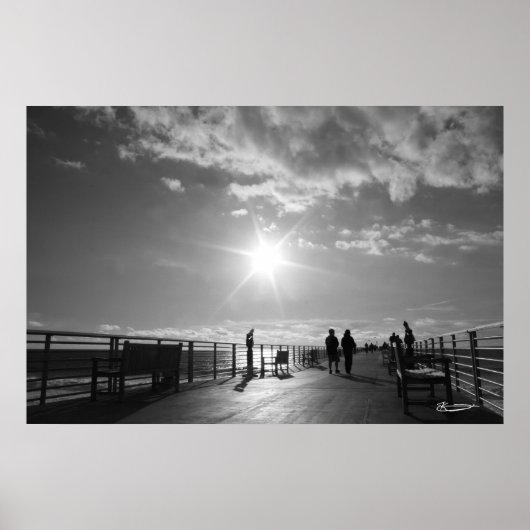 西ピア角度 ポスター (正面)