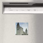 西ファサードの眺め、10-11世紀 マグネット (インサイチュ (食洗機))