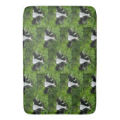 西ファームランチホルスタインカーフイングラス バスマット (正面縦)