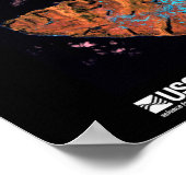 西フィヨルド ポスター (角)