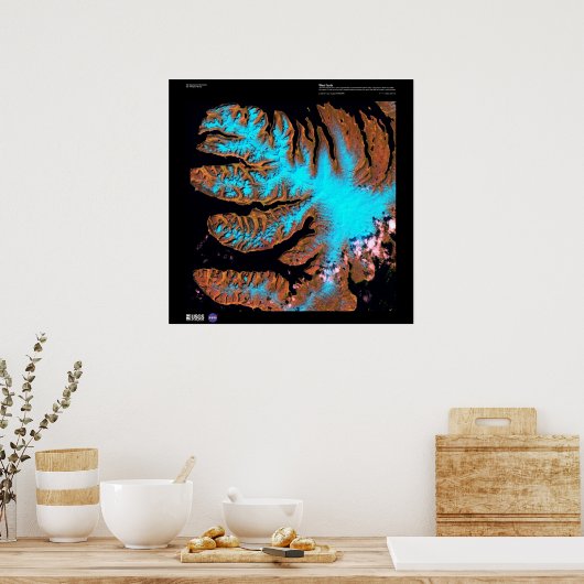 西フィヨルド ポスター (キッチン)