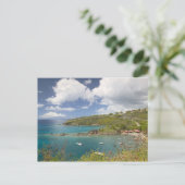 西フランスのインディ(FWI)、グアダローペ、バスゼ、 ポストカード (スタンド正面)