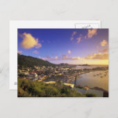 西フランスのカリブのインディ、セント・マーチン。 ポストカード (正面/裏面)