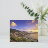 西フランスのカリブのインディ、セント・マーチン。 ポストカード (スタンド正面)