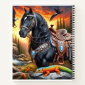 西フリシア馬 ノートブック (裏面)