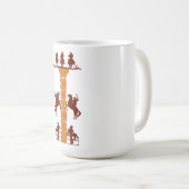 西ブックマーク コーヒーマグカップ (正面右)