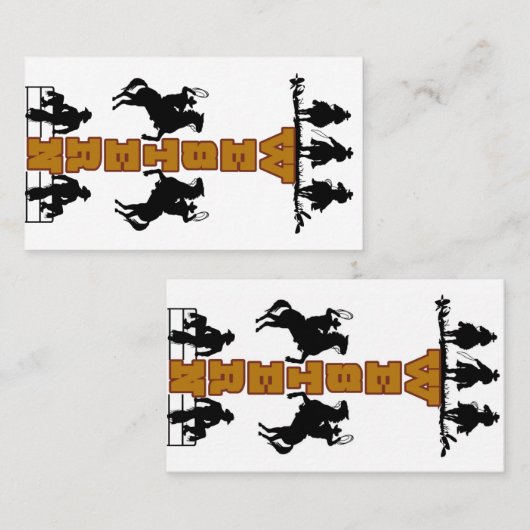 西ブックマーク 名刺 (正面/裏面)