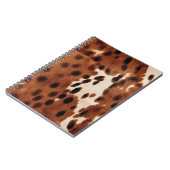 西ブラウンブラックカウボーイコウィド ノートブック (左側)