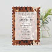 西ブラウンブラックカウボーイコウィド 招待状 (スタンド正面)