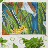 西ブルーバード キッチンタオル (折り畳み)