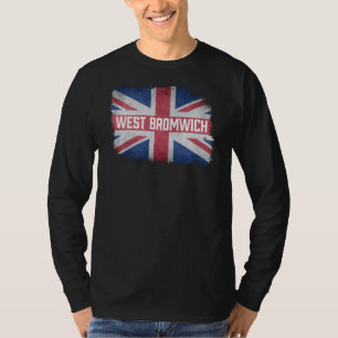 西ブロムウィッチ統一された王国イギリス国旗Uk南アフリカ Tシャツ