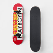西プレイボイズ$!JMT SKATERBOARDS / IPIX スケートボード (正面)