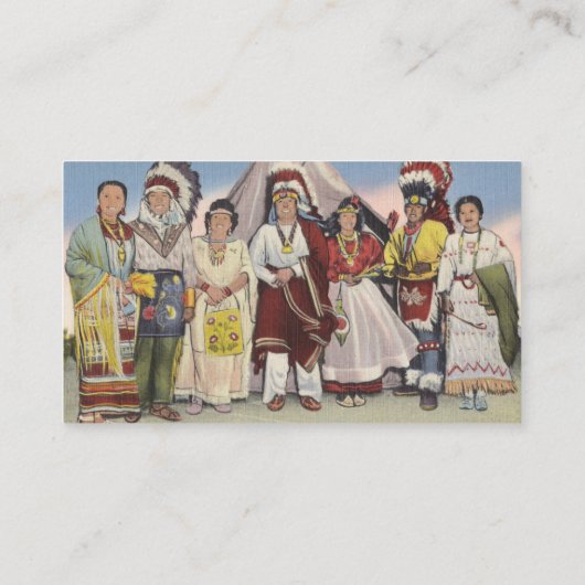 西プレーンズの精神 名刺 (裏面)