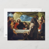 西ベンジャーミン著最後の晩餐 ポストカード (正面/裏面)