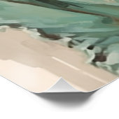 西ペイントブラシ：女性のカーボーイウォールアート ポスター (コーナー)