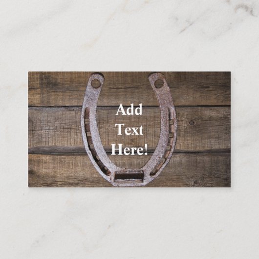 西ホースカウボーイハットラッソーひまわり花 名刺 (裏面)