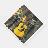 西ホースカウボーイブーツギターサンフラワー (コーナー)